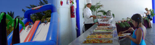 A great all inclusive day tour to the beautiful island of Isla Mujeres that includes boat transportation, continental breakfast, snack bar, buffet lunch, beach activities such as aquaerobic, dancing and limbo, pedal boats, kayacs and national open bar.